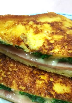 罪悪感ナシ！ケールのフレンチトースト-レシピのメイン写真