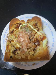 伝説のお好み焼きトースト-レシピのメイン写真