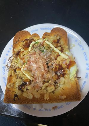 伝説のお好み焼きトースト-レシピのメイン写真