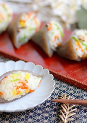 味しみこんにゃく寿司-レシピのメイン写真