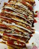 コンビニ食材で作る　ヘルシーキャベツ焼き