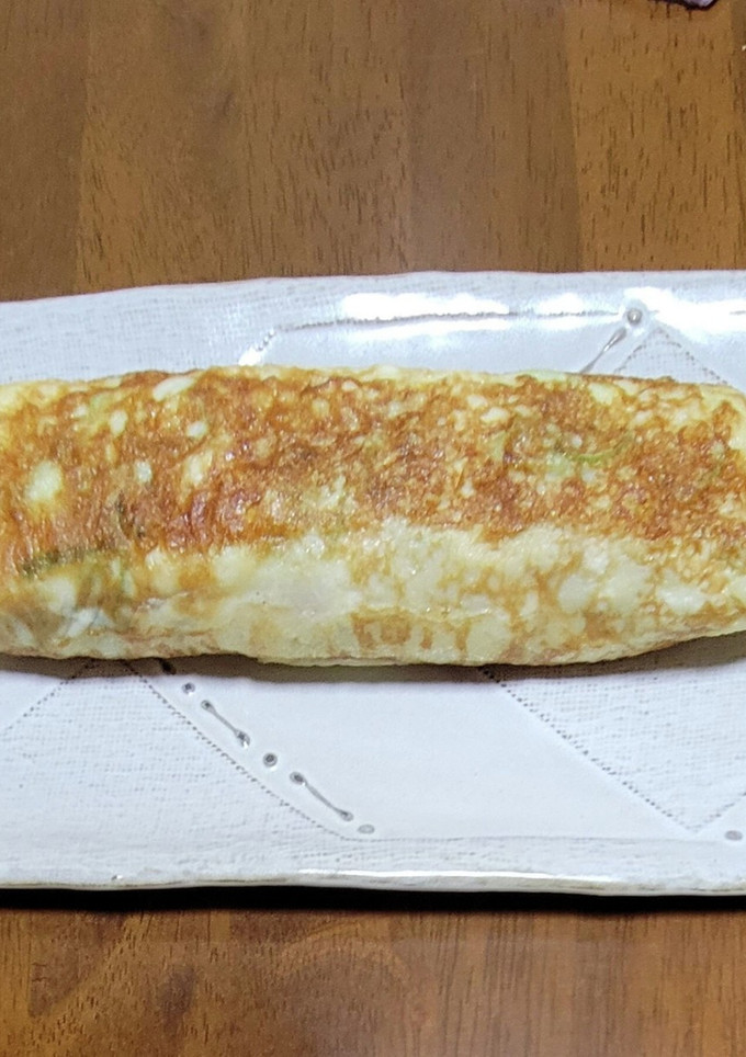 我が家のネギ入り卵焼き-レシピのメイン写真
