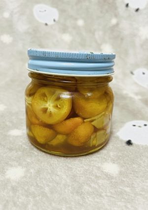 のどにぽかぽか♪はちみつ金柑しょうが-レシピのメイン写真