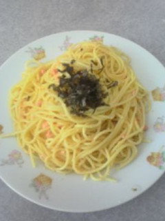 お手軽☆たらこ(明太子)スパゲッティ-レシピのメイン写真