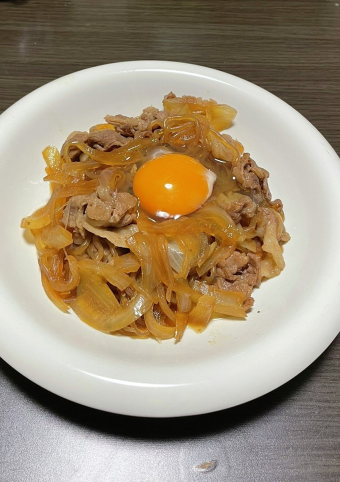 簡単時短牛肉玉ねぎすき焼き風（作り置き）-レシピのメイン写真