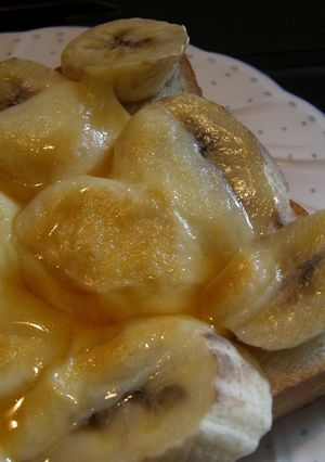 バナナのトースト-レシピのメイン写真