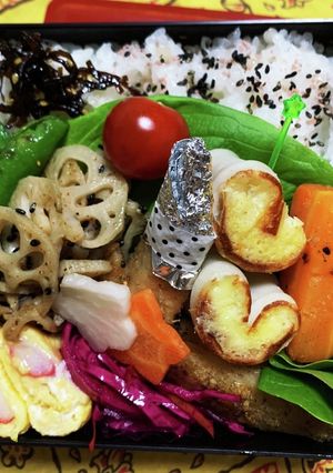 3/6ﾖｯﾁｬﾝ☆手羽先焼き弁当-レシピのメイン写真
