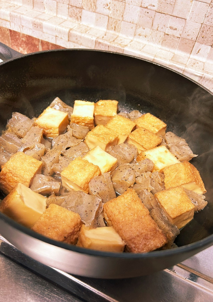 しみしみ厚揚げと蒟蒻の煮物-レシピのメイン写真