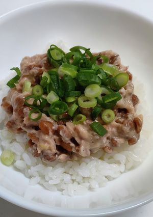 ひとりランチに☆ツナマヨ納豆丼-レシピのメイン写真