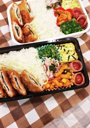 中3男子の受験弁当240306-レシピのメイン写真