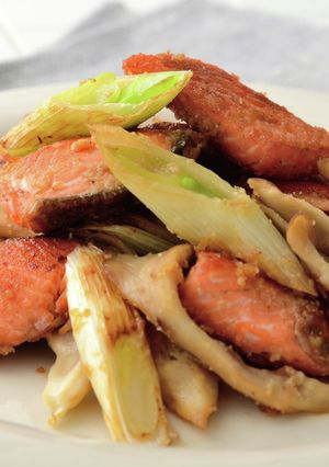 パルメで減塩!鮭のみそ照り焼き-レシピのメイン写真