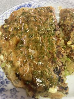 卵・肉なし キャベツだけの貧困お好み焼き-レシピのメイン写真