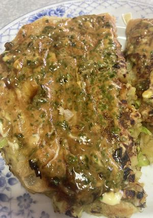 卵なし肉なしキャベツだけの貧困お好み焼き-レシピのメイン写真