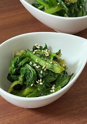 【野菜ソムリエ】畑菜のナムル-レシピのメイン写真