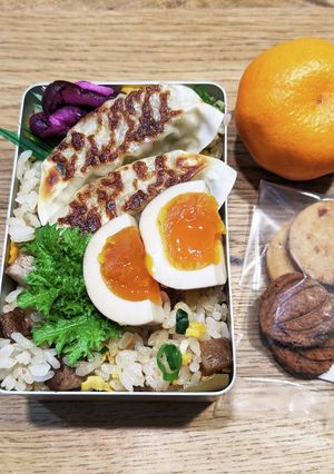 高１！男子弁当！紅茶豚ザーサイ炒飯133-レシピのメイン写真