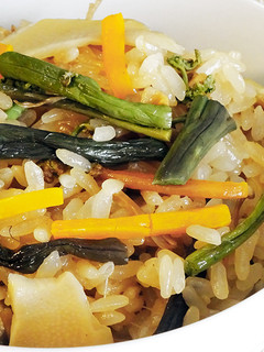 自家製干しわらびの山菜おこわ【干し野菜】-レシピのメイン写真
