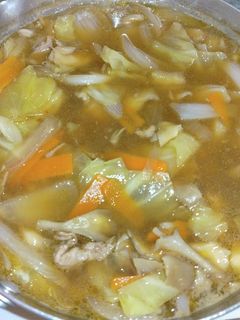 焼肉のタレでスープ-レシピのメイン写真