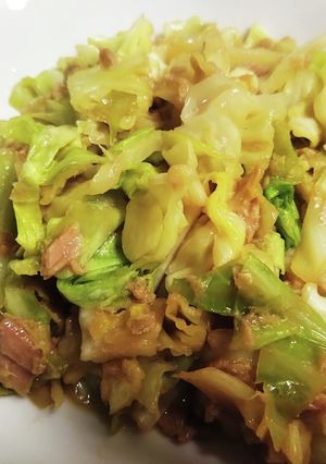 超！簡単★ツナとキャベツの醤油マヨ炒め-レシピのメイン写真