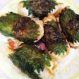鶏ささみの梅しそ焼き