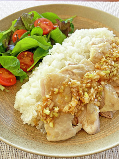アスリート食★炊飯器で簡単!カオマンガイ-レシピのメイン写真