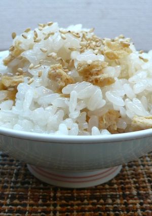 美味しい油揚げご飯♪-レシピのメイン写真