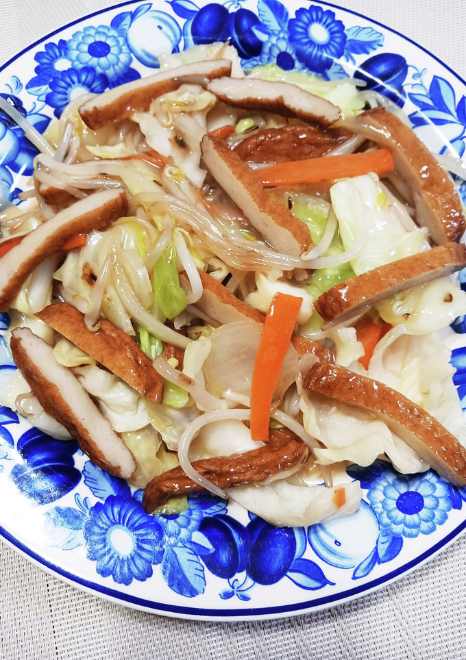 さつま揚げ＆いろいろ野菜の塩ダレ炒め♪-レシピのメイン写真