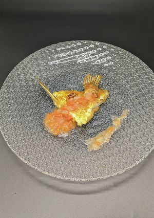 鯛かまのカレーソテートマトソース添え-レシピのメイン写真