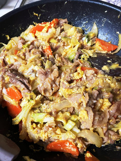 豚こま野菜たまご炒め 簡単安いうまい！-レシピのメイン写真