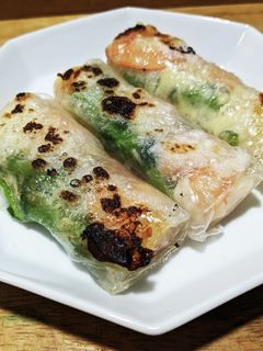 海老と菜の花の包み焼き-レシピのメイン写真