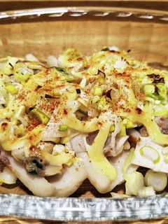 お手軽!ちくわのネギマヨあさりのせ-レシピのメイン写真