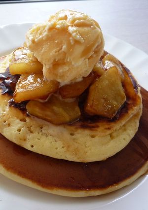 ホットケーキにbest♡なりんごのソテー-レシピのメイン写真