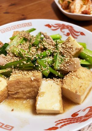 厚揚げのオイスターソース炒め-レシピのメイン写真