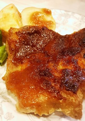 鶏モモ肉とジャガイモの味噌マヨネーズ焼き-レシピのメイン写真