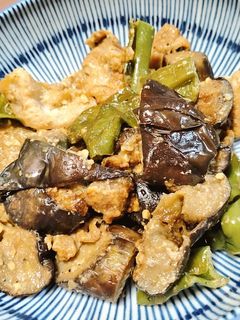 なすみそ(ナスと豚肉の味噌炒め)-レシピのメイン写真
