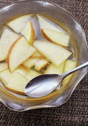 林檎好き！キラキラシャキシャキ林檎ゼリー-レシピのメイン写真