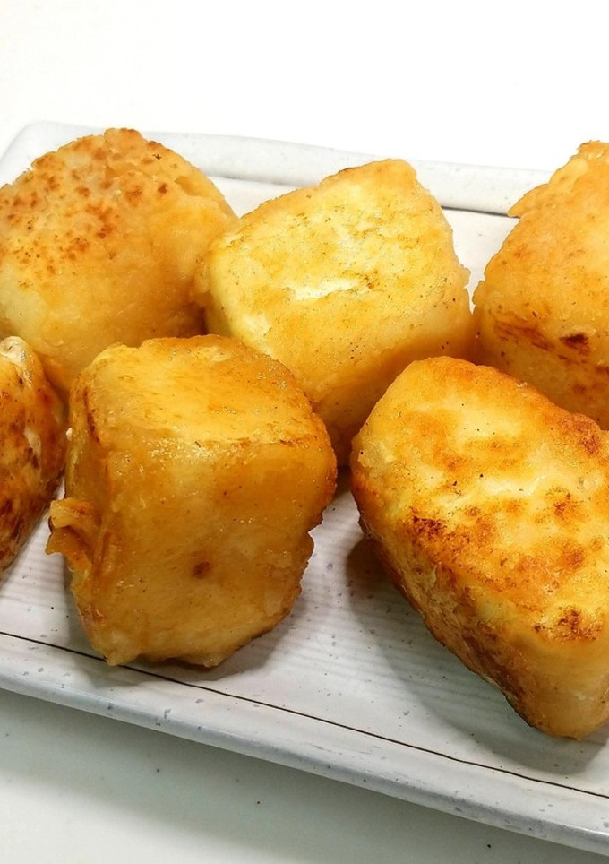 絹豆腐で柔らか★唐揚げ風絹厚揚★動画あり-レシピのメイン写真