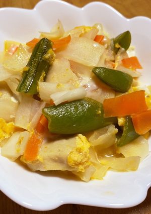 かんぴょうと高野豆腐の卵とじ-レシピのメイン写真