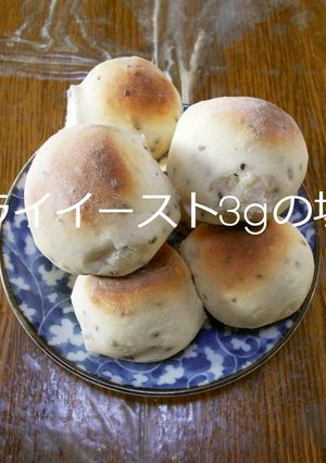 トースターで丸パン イースト3gの場合-レシピのメイン写真