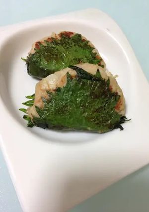 鶏ひき肉の大葉ハンバーグ★お弁当にも-レシピのメイン写真