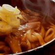 生クリーム入りクリーミーなカレーうどん♪