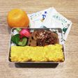 高1!男子弁当!牛肉蓮根しぐれ煮 134