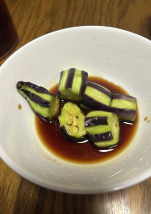 むくみ対策に！蒸しナスのポン酢-レシピのメイン写真