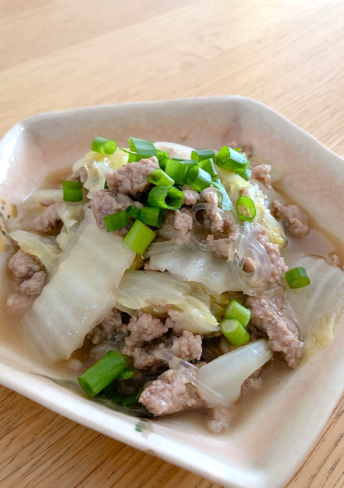 とろ〜り＊白菜と豚ひき肉のうま煮-レシピのメイン写真