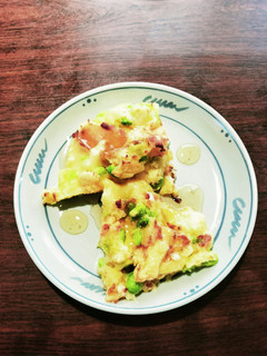チーズと枝豆のパンケーキ-レシピのメイン写真