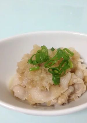 豚肉のぽん酢みぞれ焼き★-レシピのメイン写真