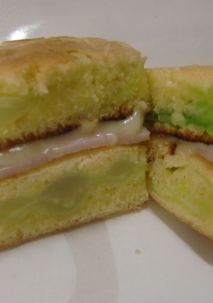 まいんのキャベツ入り♪ホットケーキサンド-レシピのメイン写真
