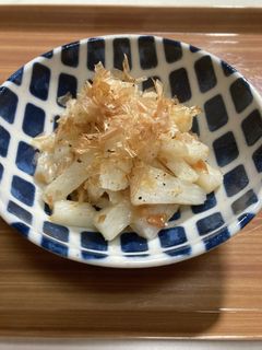 長いもの梅かつお炒め-レシピのメイン写真