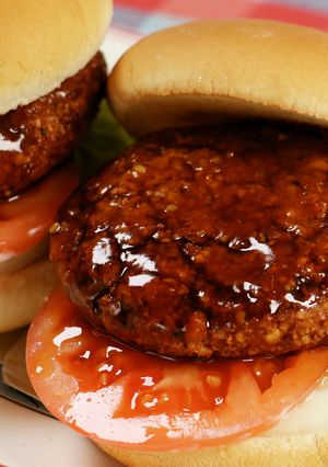 ファラフェルの照り焼きバーガー-レシピのメイン写真