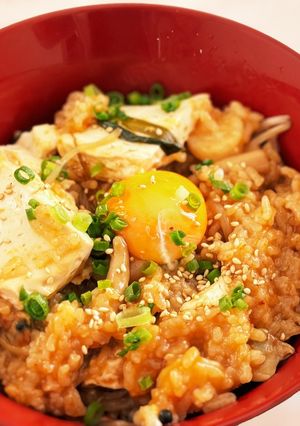 筋肉エンジニアのスンドゥブ雑炊-レシピのメイン写真