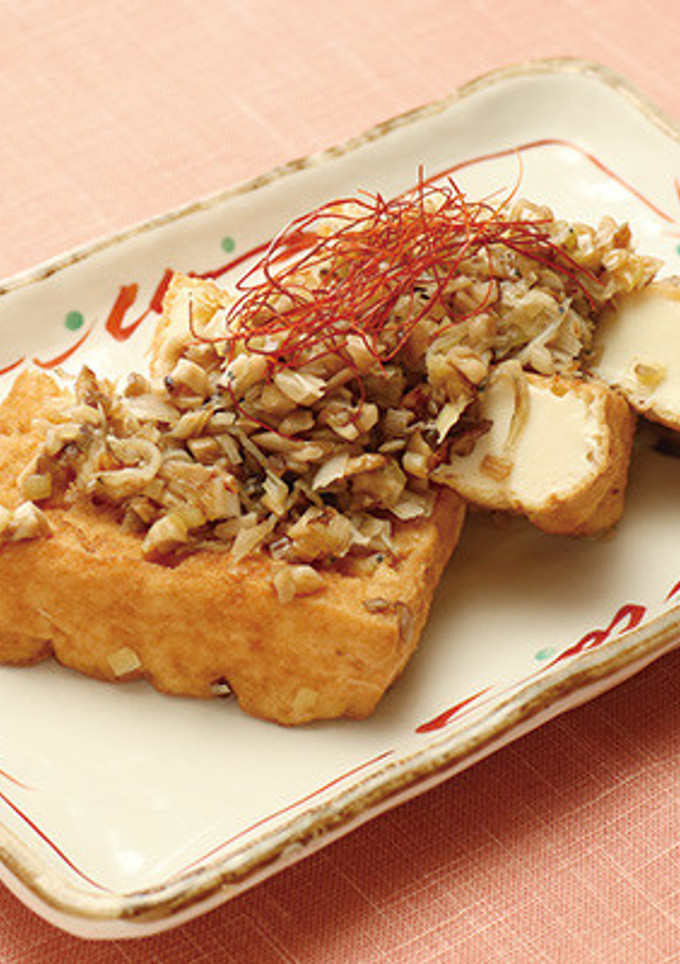 厚揚げとじゃこの炒め煮-レシピのメイン写真